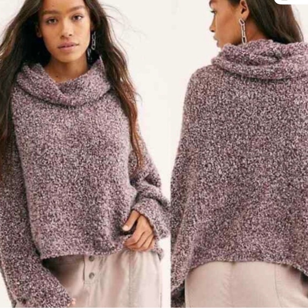 Free People BFF Cowl Neck Sweater